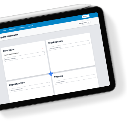 swot analyse panel